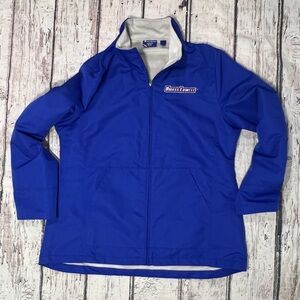 UMass Lowell River Hawks Champion Heritage Blue Coat Jacket Mens Hockey Sports